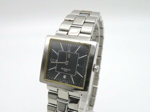 1円◆稼働◆ ジバンシー ブラック クオーツ レディース 腕時計 N00904