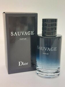 14477　Christian Dior クリスチャン・ディオール Dior ディオール 香水 SAUVAGE ソヴァージュ オードトワレ スプレー 100ml 残量多め