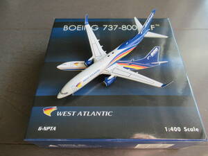 Phoenix フェニックス 1/400 WEST ATLANTIC ウエストアトランティック ボーイング737-800BCF G-NPTA