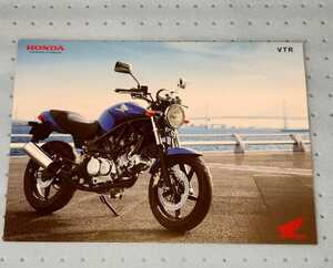 HONDA　VTR　２００７年　カタログ　当時もの　ホンダ　バイク