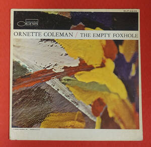 極美! US BLUE NOTE BLP 4246 オリジナル The Empty Foxhole / Ornette Coleman NYC/Van Gelder