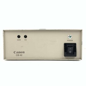 Canon CB-42 キヤノン 中継ボックス [プロ用/業務用]●簡易検査品【TB】