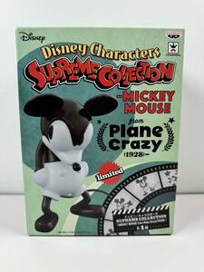 ♪【未開封】Disney ディズニーキャラクターズ SUPREME COLLECTION MICKEY MOUSE from Plane Crazy 1928 ① ミッキー フィギュア ＠60(5)