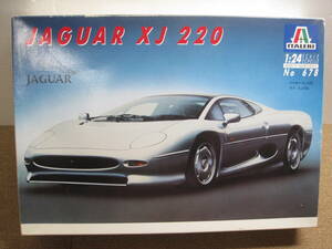 ▲ITALERI　プラモデル イタレリ　1/24　JAGUAR　NO.678　ジャガー XJ220 自動車▲未組立