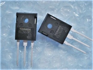 103(棚下)　Toshiba Nチャンネル パワーMOSFET　TK62N60W5　600 V？　 61.8 A？　詳細不明　未使用品ですが長期保存品　1個