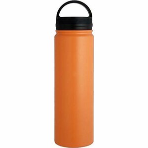 （リビング） 水筒 700ml 直飲み スクリュー栓 ステンレス ボトル オレンジ BE-SIDE MUG 0.7L ビ ーサイド マグ