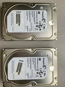 2個セット☆ST2000NM0033 PN:9ZM175-004 Seagte 2TB SATA HDD　浅利用