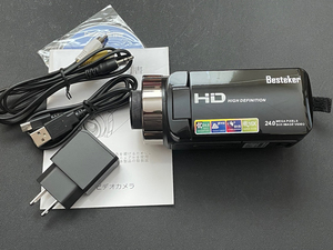 【赤外線ビデオカメラ】FHD24MP 赤外線 （フィルター種選択可） マクロ撮影可能仕様 バッテリー×1 本体USBチャージ