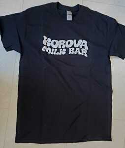 時計じかけのオレンジ☆コロバミルクバー☆Tシャツ☆黒M☆新品未使用☆KOROVA MILK BAR