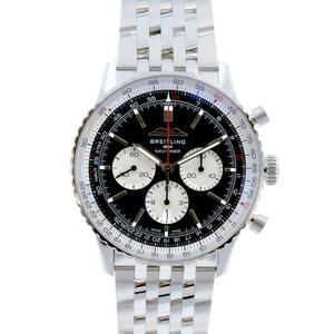 BREITLING ブライトリング 時計 自動巻き/メンズ AB0137211B1A1 Black ステンレススチール ナビタイマー1 B01 クロノグラフ46