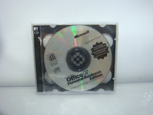 Microsoft Office 97 Personal Business Edition 正規品 マイクロソフトオフィス97 パーソナルビジネスエディション 2枚セット