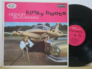 LP★HONOR BLACKMAN / KINKY BOOTS (英国女優/美女ジャケ/おしゃれ探偵/90年UK盤)