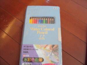 定外可！未使用品！さくら水彩色鉛筆１２色！