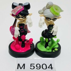 M5904 ●中古 即決●amiibo アオリ ホタル / シオカラーズ セット(アミーボ スプラトゥーン) ●Splatoon / Callie & Marie 2-Pack