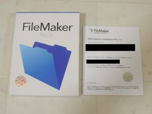 A-05341●FileMaker Pro 16 Windows Mac 両対応 日本語版 File Maker ファイルメーカー プロ