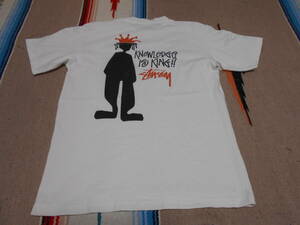 １９９０年代初頭製 STUSSY KNOWLEDGE IS KING!! ステューシー スケートボード サーフィン レゲエ ダンス HIPHOP SKATEBOARD BMX CLUB DADA