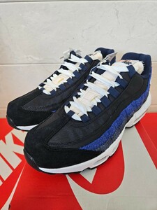 1円～ Nike Air Max 95 SE Running Club Black/RoyalBlue ナイキ エアマックス 95 SE ランニング クラブ ブラック/ロイヤル ブルー 26.0