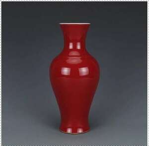 中国古美術 蒐集蔵出し明 大清 乾隆 釉玉春 花瓶花插