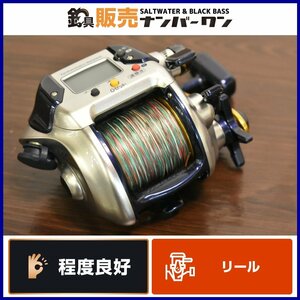 【1スタ☆程度良好品】シマノ 04 電動丸 3000XT 右巻き SHIMANO 電動リール 探見丸対応 SLS2 オート誘い 船釣り ボート（CKN_O1）