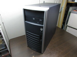 【YDT0743】★HP ProLiant ML115 タワー型サーバー AMD Opteron 1354 Quad-Core 2.2GHz?/2GB/HD欠品/DVD/BIOS画面出ず 本体のみ★JUNK