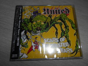 UNITED（ユナイテッド）　『Scars Of The Wasted Years』　新品未開封