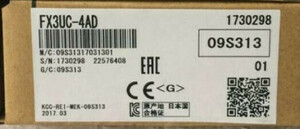 ■　新品 MITSUBISHI/三菱 FX3UC-4AD アナログ入力ブロック 【６ヶ月保証】