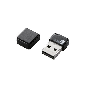 まとめ得 【5個セット】エレコム USBメモリ/USB2.0/小型/キャップ付/16GB/ブラック MF-SU2B16GBKX5 x [2個] /l