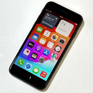 SIMフリー iPhone SE (第2世代) ブラック 64GB MHGP3J/A バッテリー最大容量86％ アクティベーションロック解除済