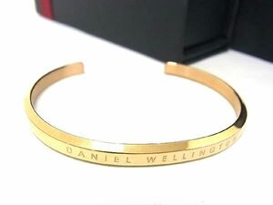 ■美品■ Daniel Wellington ダニエル ウェリントン ブレスレット バングル アクセサリー レディース ゴールド系 DD1088