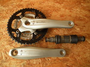 SHIMANO(シマノ) FC-M521 クランクセット 170mm 44-32-22T ボトムブラケット BB-ES25 73mm 121mm (HOLLOWTECH OCTALINK オクタリンク MTB)