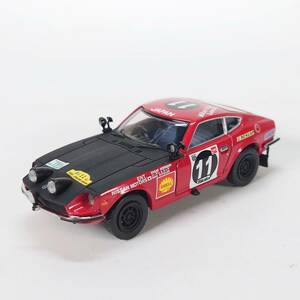 EBBRO 1/43 DATSUN 240Z #11 Herrmann 1971 SAFARI winner NISSAN Fairlady Z ミニカー 日産 ニッサン ダットサン フェアレディ 240