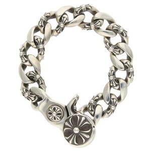 クロムハーツ Chrome Hearts FNCY CHN LNK/ファンシーリンククリップ サイズ:13LINK シルバーブレスレット 中古 SS07