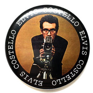 デカ缶バッジ 58mm Elvis Costello & the Attractions This Year