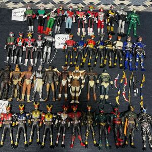 貴重 仮面ライダー ソフビフィギュア 257種 超大量 セット 付属品 昭和ライダーから ゼロワン セイバー まで BANDAI バンダイ