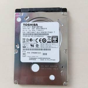 【64】320GB HDD SATA 2.5インチ 東芝 MQ01ABF032 ハードディスクドライブ