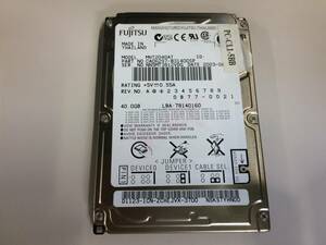 中古品 Fujitsu MHT2040AT 40GB PATA(IDE)接続 現状品