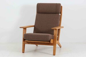 北欧家具ビンテージ　GE290A　ハイバックソファ　オーク材　Hans J.Wegner（ハンス・J・ウェグナー）　GETAMA/ゲタマ