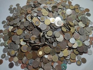 古銭 約10.4kg まとめ 外国 日本 アジア ヨーロッパ ほか コイン 通貨 硬貨 アンティーク 大量