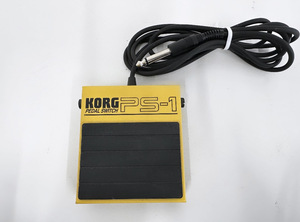 100円～◎KORG コルグ ペダルスイッチ PS-1 PEDALSWITCH フットスイッチ PEDAL SWITCH