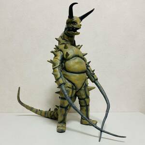 【美品】BILLIKEN SHOKAI ビリケン商会 リアルモデルキットシリーズ 地底怪獣グドン 彩色済組み立てキット 組立済 ソフビ フィギュア