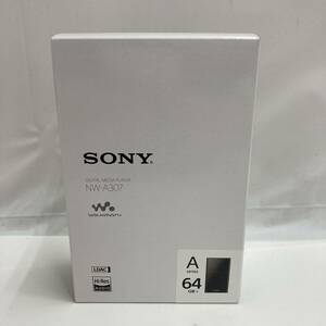 【未開封未使用】☆SONY WALKMAN NW-A307 ブラック 64GB☆ソニー／ウォークマン／YY1301B2／MP3プレーヤー／ポータブルオーディオ／EB5