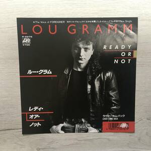 LOU GRAMM READY OR NOT 