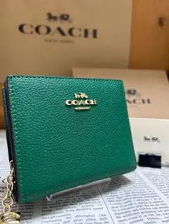 新品未使用!! COACH コーチ　財布　二つ折り　折り財布　マディソン