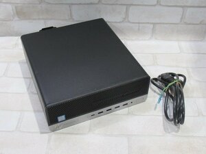 ▲03379Ω 新DCD 1782ｈ 保証有 HP【 ProDesk 600 G5 SFF 】【 Core i5-9500 / 16.00GB / HDD：無 】BIOS確認