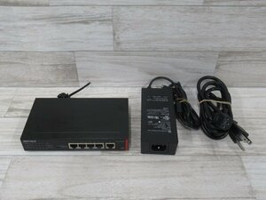 ▲Ω 新N 0029♪ 保証有 BUFFALO 【 BS-GU2005P 】 バッファロー アンマネージスイッチ PoE給電 Gigaスイッチ AC付 領収書発行可能