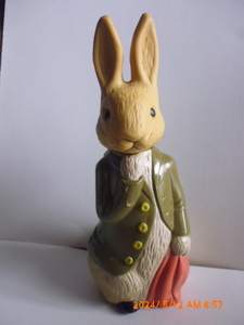 ピーターラビット　Peter Rabbit ビンテージ　バブルバス空きボトル　ロンドンのGrosvenor社製　1991年