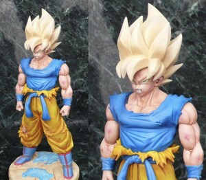 ドラゴンボールZ Clearise 孫悟空　リペイント　完成品　超サイヤ人　SS孫悟空 　鳥山明　ドラゴンボール