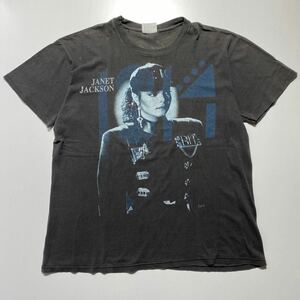 【XL】1990s Vintage Janet Jackson World Tour Tee 1990年代 ヴィンテージ ジャネットジャクソン ワールドツアー Tシャツ USA製 G1838