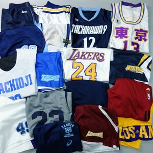 17点おまとめ 卸売 バスケットボール ユニフォーム パンツ等 メンズ レディース 中学 高校 大学 NBA 実使用