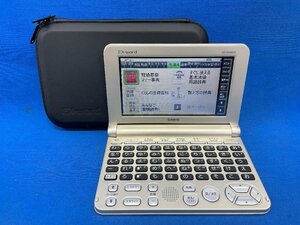 【ほぼ未使用】CASIO EX-word/カシオ エクスワード XD-SK6800 電子辞書 ゴールド ケース付き (送料200円可）